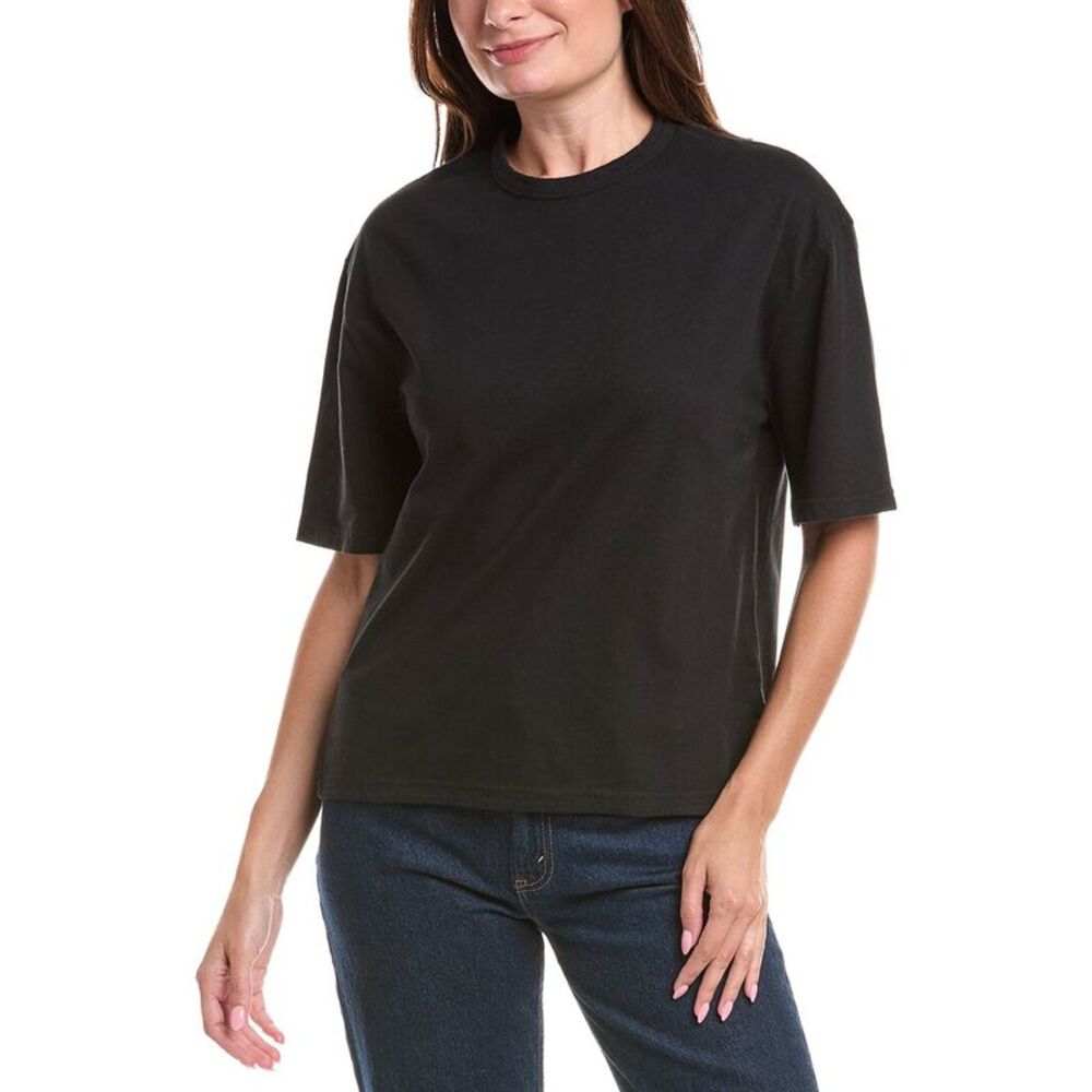 Officine Générale Womens Officine Generale Leila T-Shirt, Black